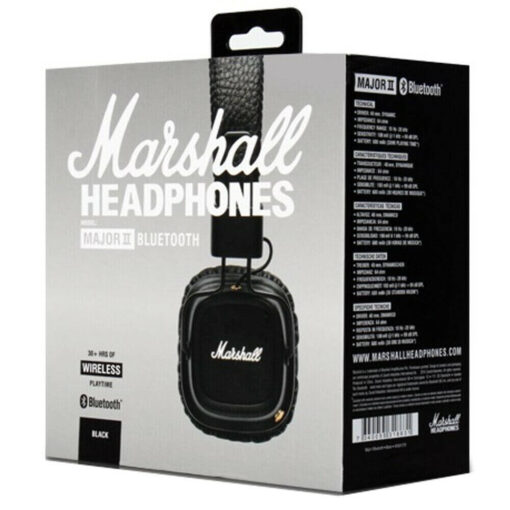 Marshall Major 2 Bluetooth Wireless Headphones 3