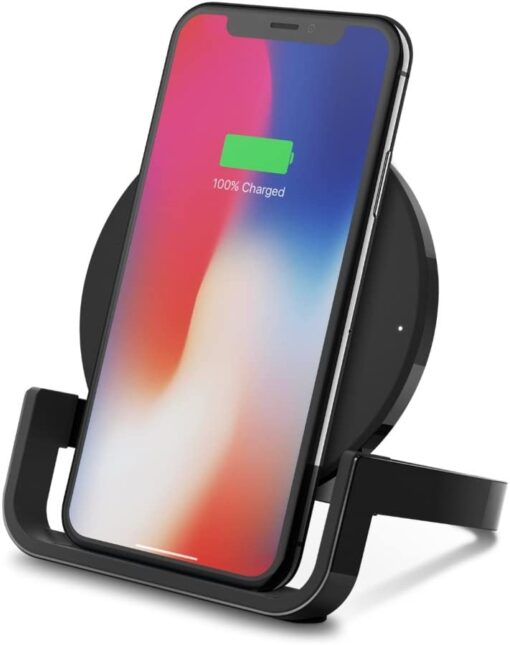 Belkin Boost Up Wireless Charging Stand 10W - Qi Wireless Charger for iPhone 11, 11 Pro, 11 Pro Max, Xs, XS Max, XR/Samsung Galaxy S9, S9+, Note9 / LG, Sony and More 1