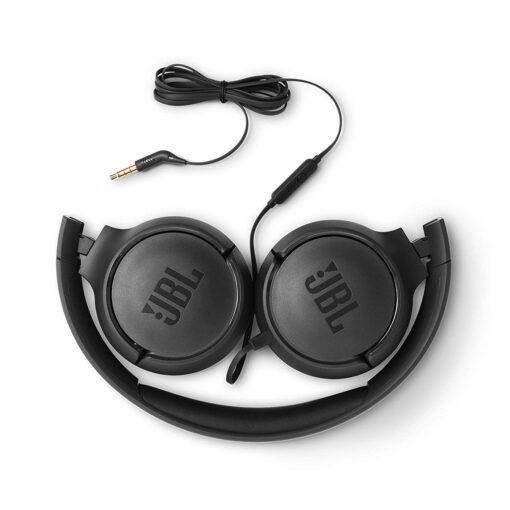 JBL Tune 500 Powerful Bass On-Ear Headphones with Mic 4
