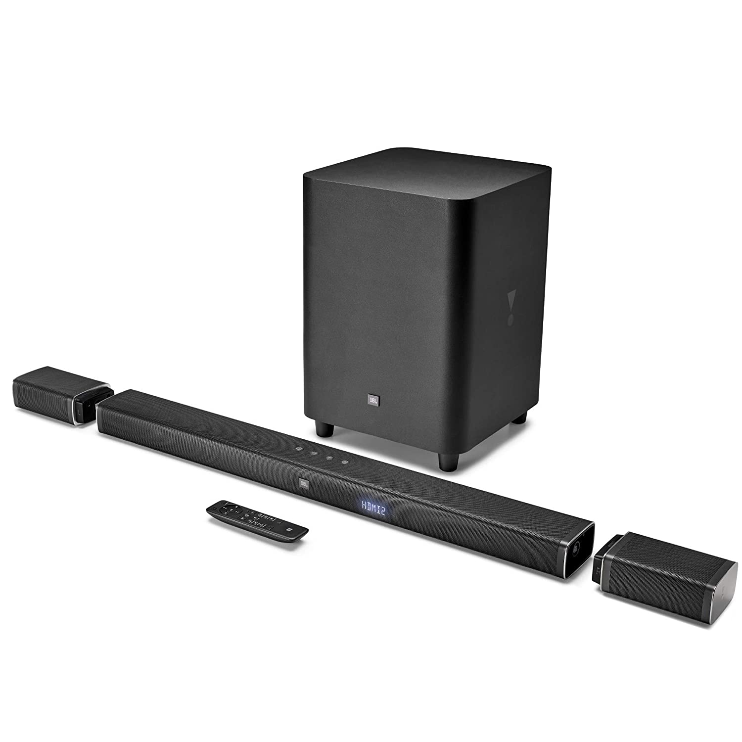 Jbl Bar 51 Powerful 4k Uhd Soundbar With Wireless Surround Speakers