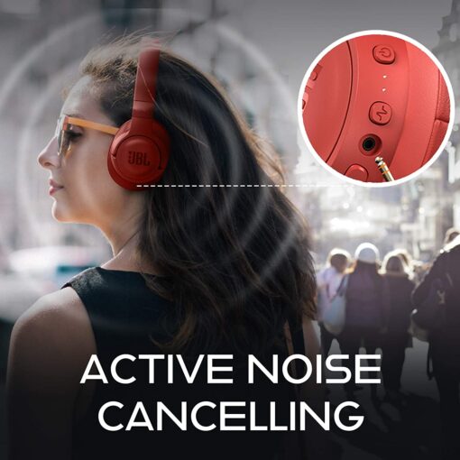 JBL Tune 750BTNC Over-Ear Wireless Active Noise-Cancelling Headphones with 15 Hours Playtime 5