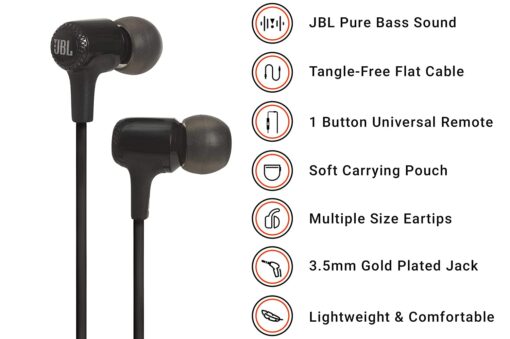 JBL E15 in-Ear Headphones with Mic 1