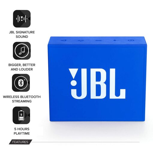 JBL Go + Portable Wireless Bluetooth Speaker with Mic 2