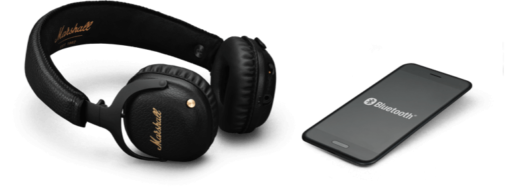 Marshall Mid Bluetooth Wireless On-Ear Headphone, Black 5