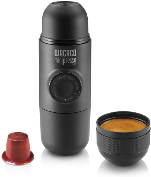 Wacaco Minipresso NS, Portable Espresso Machine,
