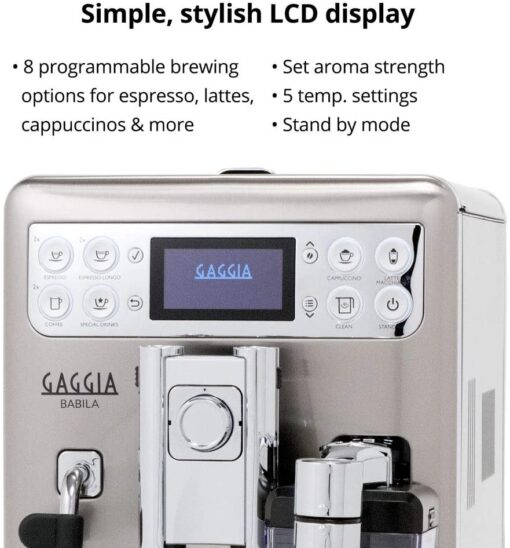 Gaggia Babila Espresso Machine 2
