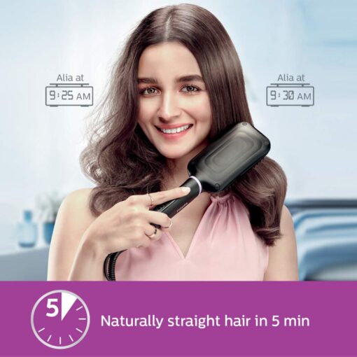 Philips BHH880 Heated Straightening Brush with Thermo protect Technology 3