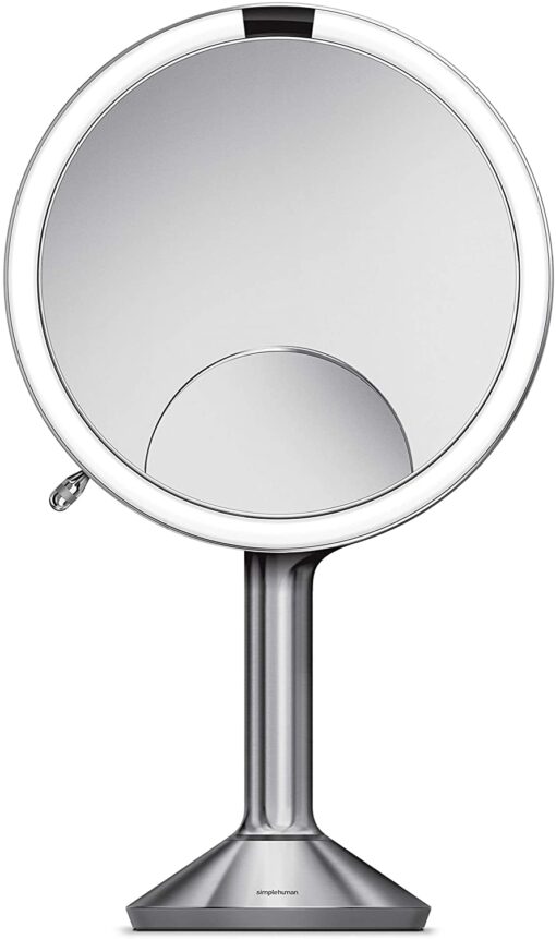 Simple Human Sensor Mirror Trio with Touch-Control Brightness