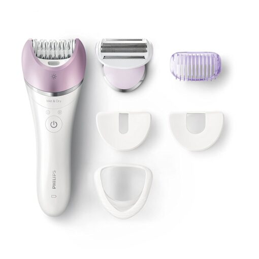 Philips BRE635 Satinelle Cordless Epilator– All rounder for face and body hair removal