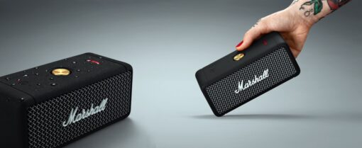 Marshall portable bluetooth speaker emberton