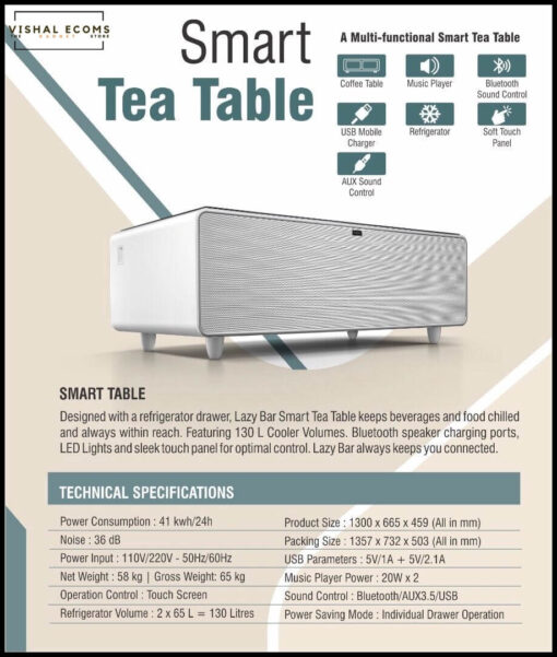 Smart tea and coffee table