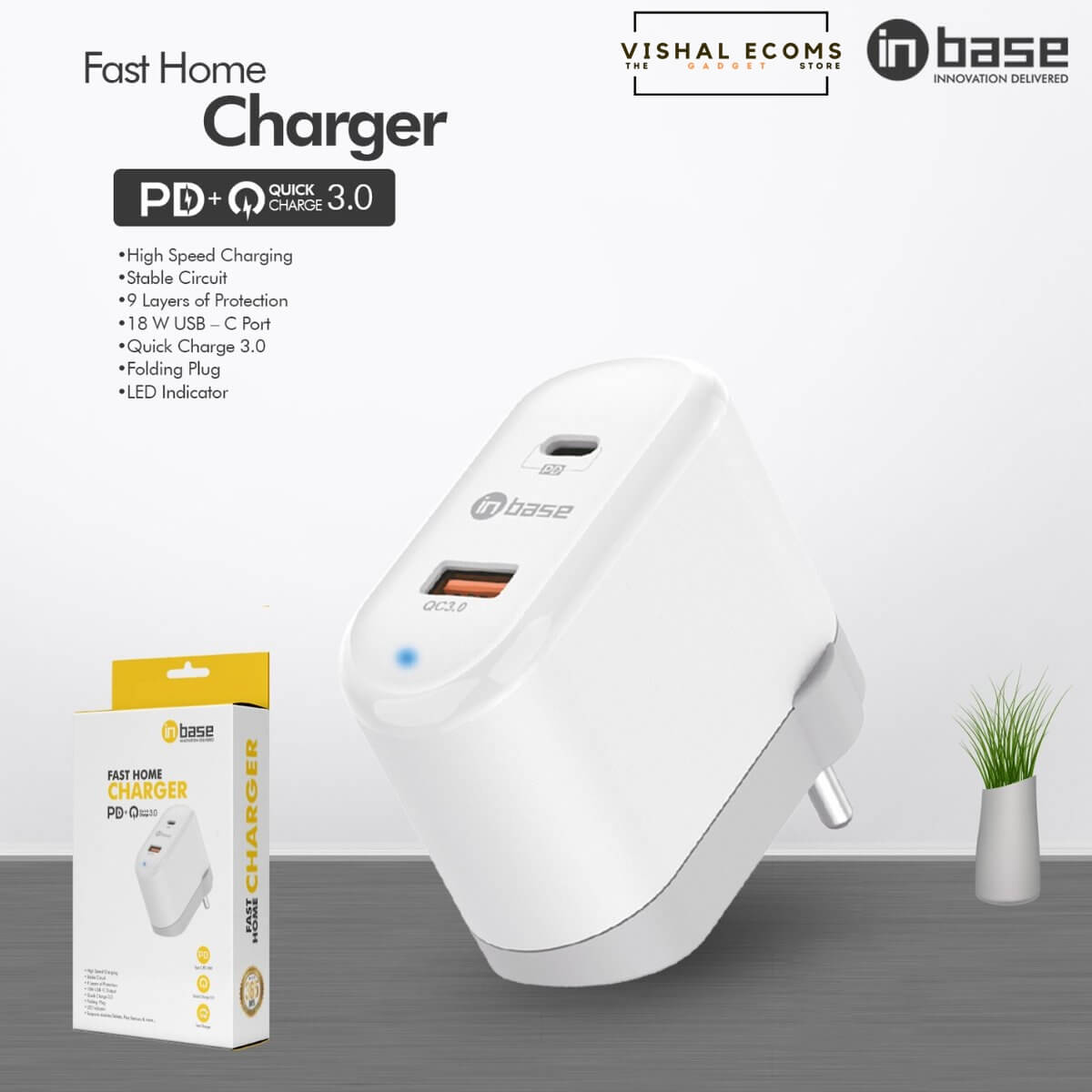 Inbase Fast Home Charger