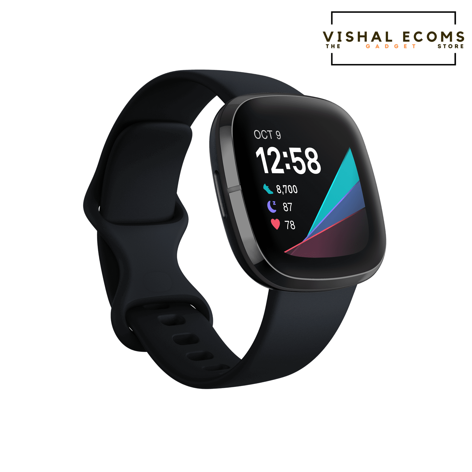 Fitbit Versa 3 Smartwatch Health & Fitness with GPS, 24/7 Heart Rate, Alexa Built-in, 6+ Days 