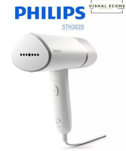 PHILIPS 3000 series Compact and foldable Handheld Steamer STH3020/16 White Garment Steamer Metal Plate