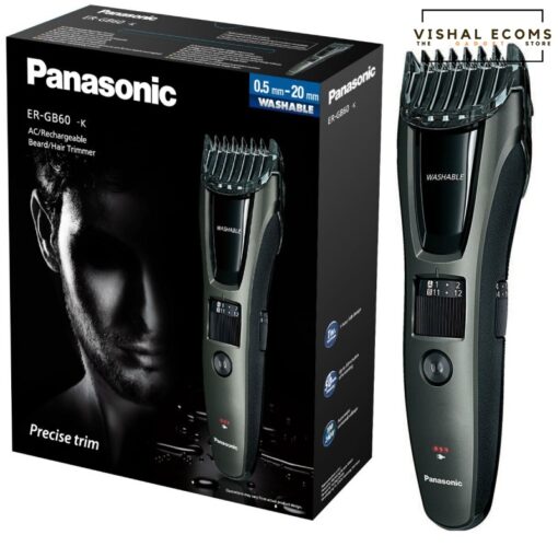 Panasonic Men Hair and Beard Trimmer ER-GB60-K