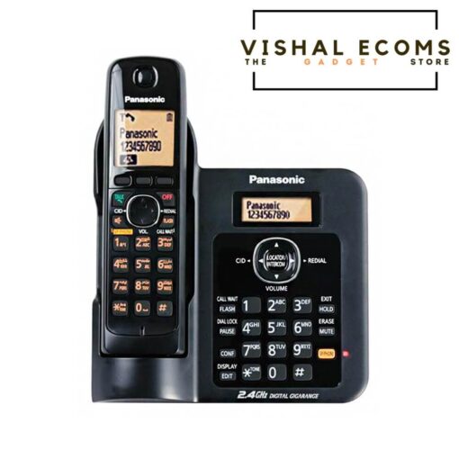 Panasonic Single Line 2.4GHz KX-TG3811SX Digital Cordless Telephone