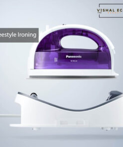 Panasonic Cordless Steam Iron, 1550W, Ni-Wl30, White/Purple