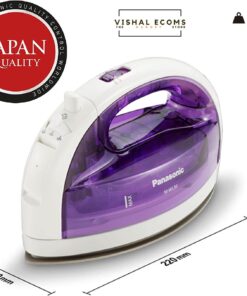 Panasonic Cordless Steam Iron, 1550W, Ni-Wl30, White/Purple