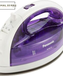 Panasonic Cordless Steam Iron, 1550W, Ni-Wl30, White/Purple