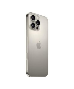 iPhone 16 Pro 128 GB 5G Mobile Phone with Camera Control 4K 120 fps Dolby Vision and a Huge Leap in Battery Life Works with AirPods Natural Titanium