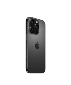 iPhone 16 Pro 128 GB 5G Mobile Phone with Camera Control 4K 120 fps Dolby Vision and a Huge Leap in Battery Life Works with AirPods Black Titanium