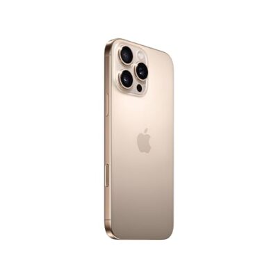 iPhone 16 Pro Max 512 GB 5G Mobile Phone with Camera Control 4K 120 fps Dolby Vision and a Huge Leap in Battery Life Works with AirPods Desert Titanium