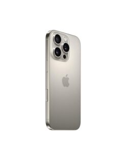 iPhone 16 Pro 256 GB 5G Mobile Phone with Camera Control 4K 120 fps Dolby Vision and a Huge Leap in Battery Life Works with AirPods Natural Titanium