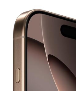 iPhone 16 Pro 128 GB 5G Mobile Phone with Camera Control 4K 120 fps Dolby Vision and a Huge Leap in Battery Life Works with AirPods Desert Titanium