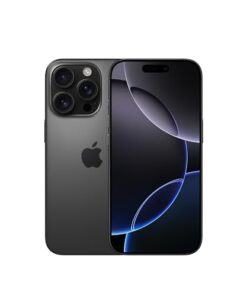 iPhone 16 Pro 128 GB 5G Mobile Phone with Camera Control 4K 120 fps Dolby Vision and a Huge Leap in Battery Life Works with AirPods Black Titanium