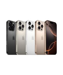 iPhone 16 Pro Max 256 GB 5G Mobile Phone with Camera Control 4K 120 fps Dolby Vision and a Huge Leap in Battery Life Works with AirPods Natural Titanium